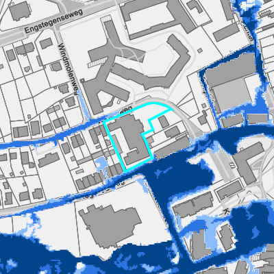 Overstromingsgevoelig (pluviaal)