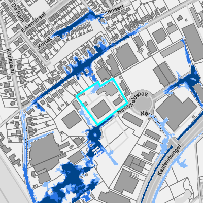 Overstromingsgevoelig (pluviaal)