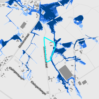 Overstromingsgevoelig (pluviaal)