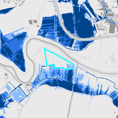 Overstromingsgevoelig (pluviaal)