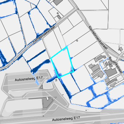Overstromingsgevoelig (pluviaal)