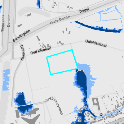 Overstromingsgevoelig (pluviaal)