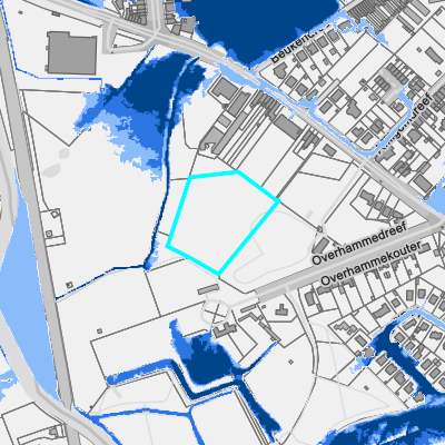 Overstromingsgevoelig (pluviaal)