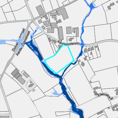 Overstromingsgevoelig (pluviaal)