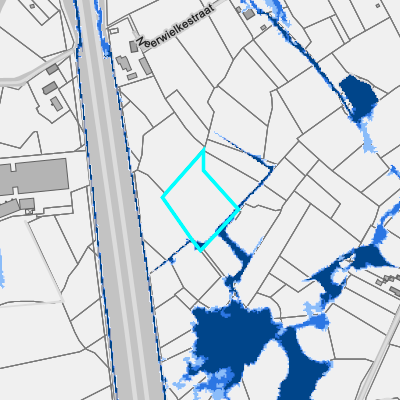 Overstromingsgevoelig (pluviaal)