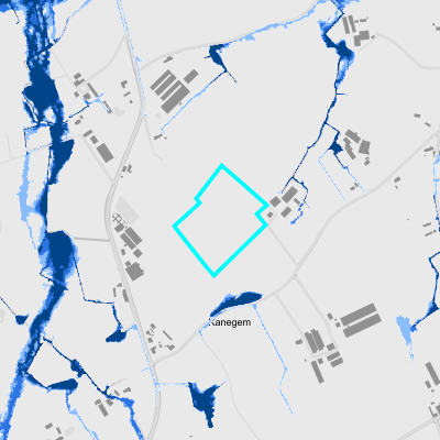 Overstromingsgevoelig (pluviaal)