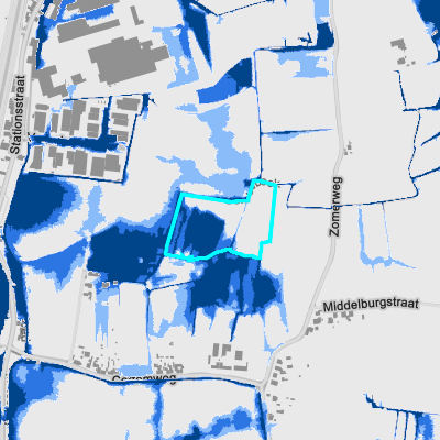 Overstromingsgevoelig (pluviaal)