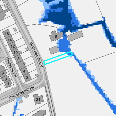 Overstromingsgevoelig (pluviaal)