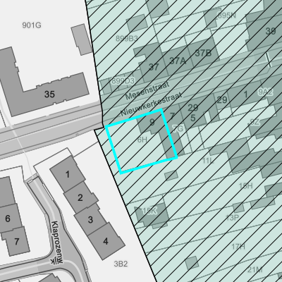Vastgestelde archeologische zones