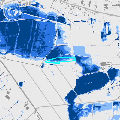 Overstromingsgevoelig (pluviaal)