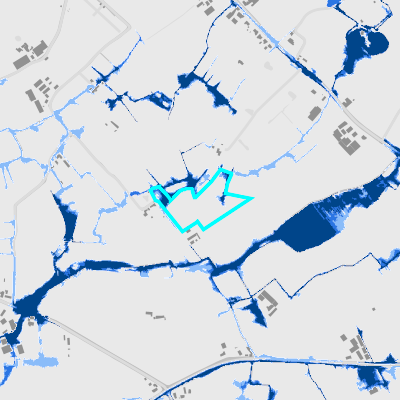 Overstromingsgevoelig (pluviaal)