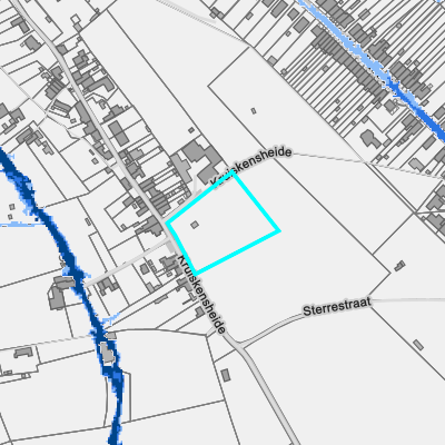 Overstromingsgevoelig (pluviaal)
