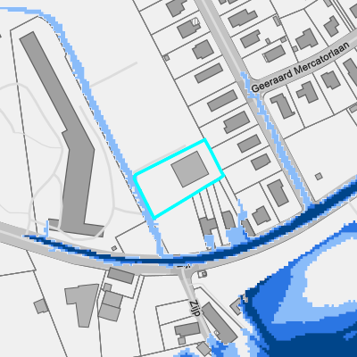 Overstromingsgevoelig (pluviaal)