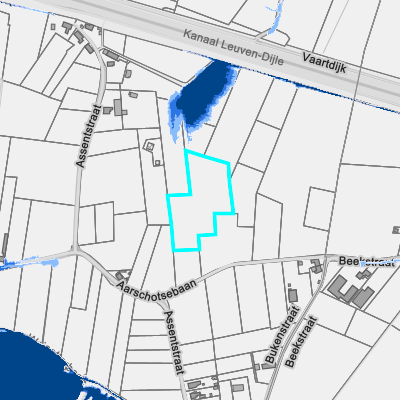 Overstromingsgevoelig (pluviaal)