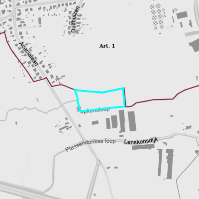 Ruimtelijke uitvoeringsplannen (RUP)