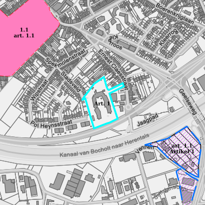 Ruimtelijke uitvoeringsplannen (RUP)