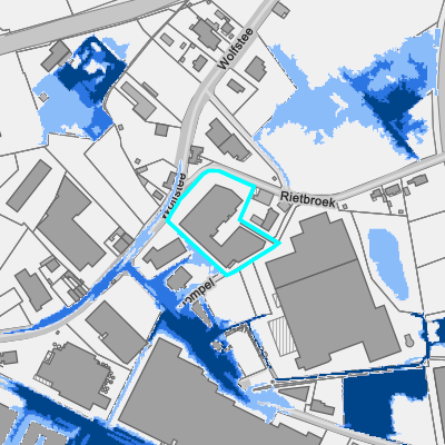 Overstromingsgevoelig (pluviaal)