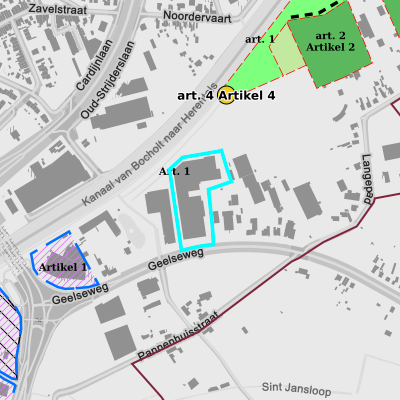 Ruimtelijke uitvoeringsplannen (RUP)