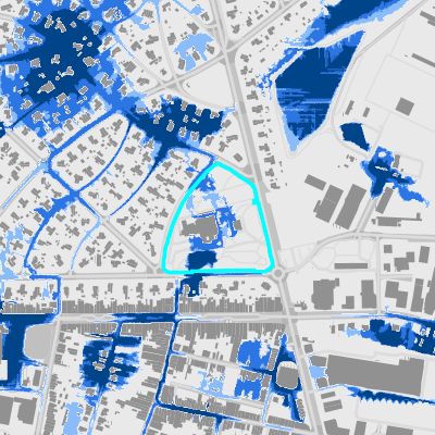 Overstromingsgevoelig (pluviaal)