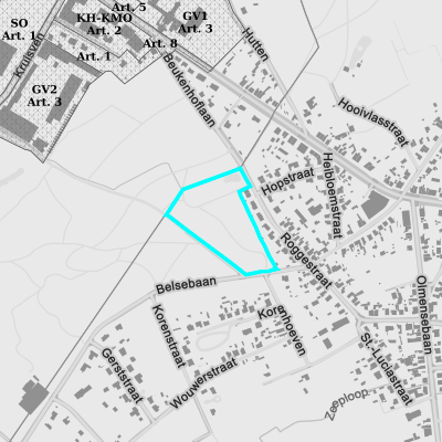 Ruimtelijke uitvoeringsplannen (RUP)