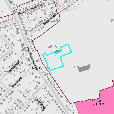 Ruimtelijke uitvoeringsplannen (RUP)
