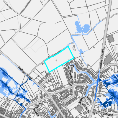 Overstromingsgevoelig (pluviaal)